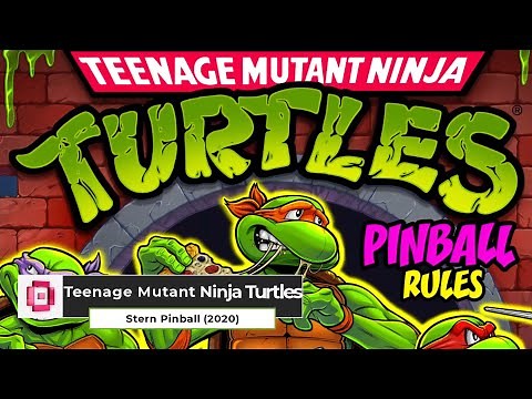 Pocket Pinball Tutorial - Teenage Mutant Ninja Turtles (Stern)