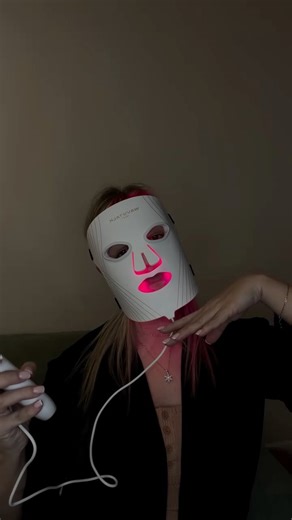 Kristina Shvets on Instagram: "Glow smarter, not harder ✨ I’ve been adding the Wavytalk LED Red Light Mask to my skincare routine and the glow is REAL. ❤️ Red light therapy helps boost collagen, smooth fine lines, and give your skin that healthy, radiant look — all from home. 🕒 Just a few minutes a day ✨ Relaxing, easy, and effective 🔥 Perfect for anti-aging & skin renewal 💸 Get 20% OFF Code: 5YVYH345 📅 Valid: Jan 26 – Feb 28 (PST) 🔗 Shop here: https://t.ly/Is-Zc #WavytalkLEDmask #Wavytalkg