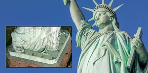 A forgotten feature of the Statue of Liberty is an apt symbol for how we treat our history