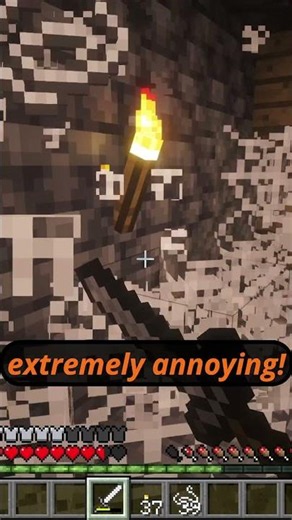 How to NEVER Get Trapped in Cobwebs! 🕸️🕷️ #shorts #minecraft