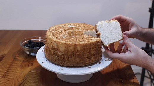 RECIPE: https://www.inthekitchenwithmatt.com/angel-food-cake Learn how to make an angel food cake from scratch. This is my all-time favorite cake to make and eat. It is so tasty, like eating a pillowy fluffy cloud, haha. #angelfoodcake #cake #cakerecipe #cakelover | In The Kitchen With Matt