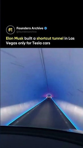 Elon Musk's Vegas Loop: Tesla-Only Tunnels Under Las Vegas!
