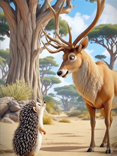 The Leopard and the Deer: An Amazing Story