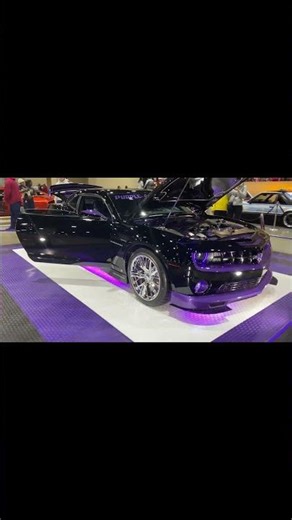 Purple LED Camaro