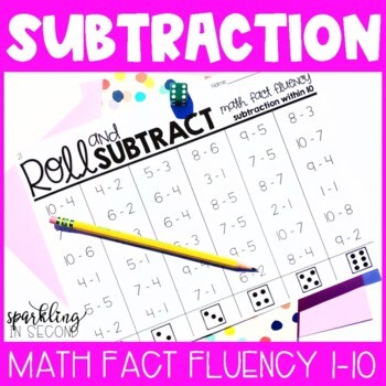 Subtraction Facts within 10-Math Fact Fluency