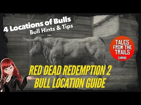 🗣[Red Dead Redemption 2] Where to find Bulls - Location Guide Devon Bull, Hereford Bull, Angus Bull