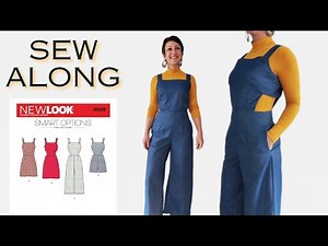 How to Sew the Perfect All-Year Look: Jumpsuit Pattern with Wide Straps & Invisible Zipper