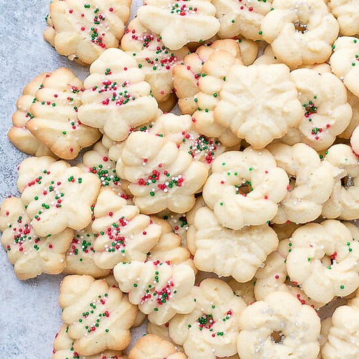 Easy Cream Cheese Spritz Cookies Recipe