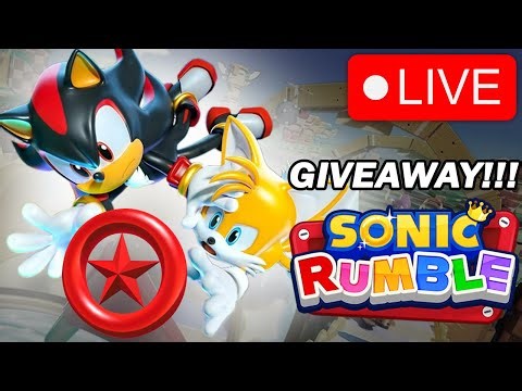 SONIC RUMBLE + 500 RED RING GIVEAWAY! (Use Code: hsquid)