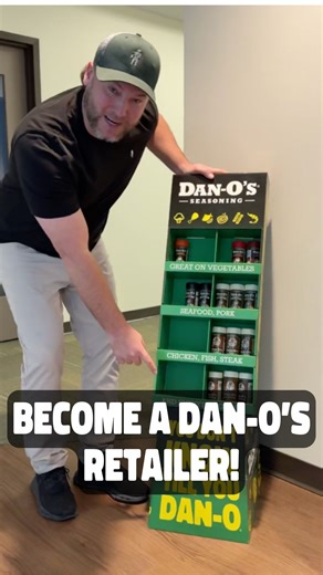 Dan-O's Seasoning on Instagram: "Do you or someone you know own a store? Want to sell the best Dan seasoning? Sign up to become a Dan-O’s retailer today! 🙌🔥"