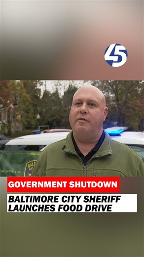 Baltimore City Sheriff Sam Cogen has launched a citywide food drive to support families affected by the SNAP suspension, which is set to begin on Saturday, as well as furloughed federal workers facing decreased or interrupted pay. MORE DETAILS: https://bit.ly/3JBg4YP | WBFF FOX 45