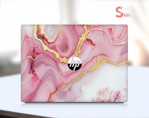 Hp Laptop Skin, Pink Marble Design Unique Valentine's Day Gift Vinyl Decal for Specter Envy Pavilion Victus Omen Zbook Elite Probook - Etsy