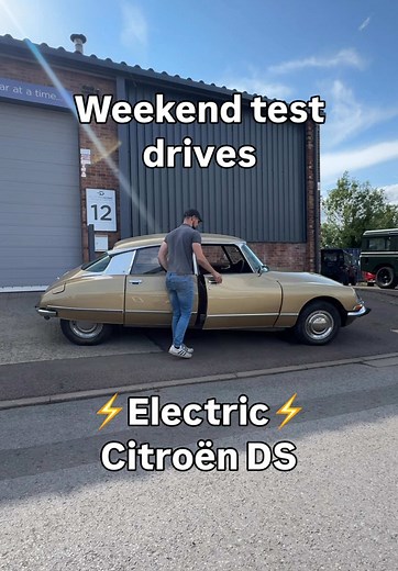 Electric Citroën DS Road Testing and Upcoming Kits