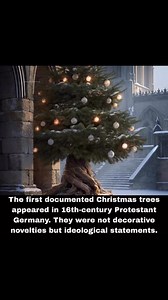 Protestant reformers encouraged household-centered worship instead of elaborate Catholic ceremonies. The Christmas tree symbolized faith practiced within the family, rather than mediated by priests. Over time, the tree spread through German aristocracy and eventually to England and America. Its religious meaning faded, but its origins were deeply political and theological. | Always Learning