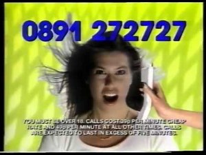 90s/00s Phone Chat Ads