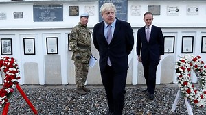 Boris Johnson insists gains have been made in last 20 years of conflict