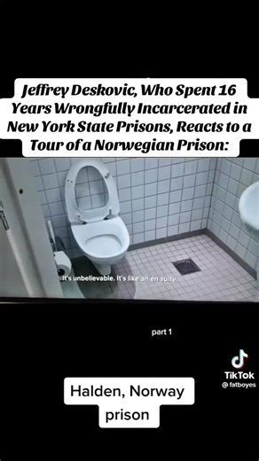 Jeffrey Deskovic watched this clip from Inside the World’s Toughest Prisons where host Raphael Rowe tours Norway’s Halden Prison, and the contrast with incarceration in the United States is striking. Jeffrey spent 16 years wrongfully incarcerated in New York State prisons for a crime he did not commit before being exonerated. Viewing Halden’s rehabilitation-focused model through that lived experience highlights a hard truth: prison systems are shaped by philosophy. Norway emphasizes preparing pe