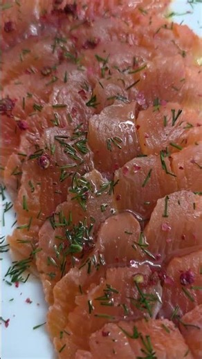 Aperol-Cured Salmon | Elegant Citrus-Forward Curing Recipe #aperol #curedsalmon #aperolcuredsalmon