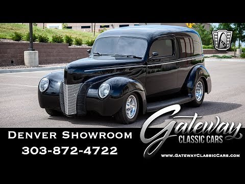 1940 Ford Sedan Delivery - Denver Showroom #566 Gateway Classic Cars