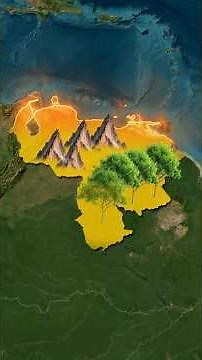 Venezuela Geography #maplogue #geography #venezuela #didyouknow #map