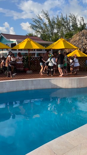 Beaches and Dreams Seafront In on Instagram: "Our guests got to listen and dance to Garifuna music tonight. And learn about the culture! #hopkinsbelize #cabanavillagehopkinsbelize"