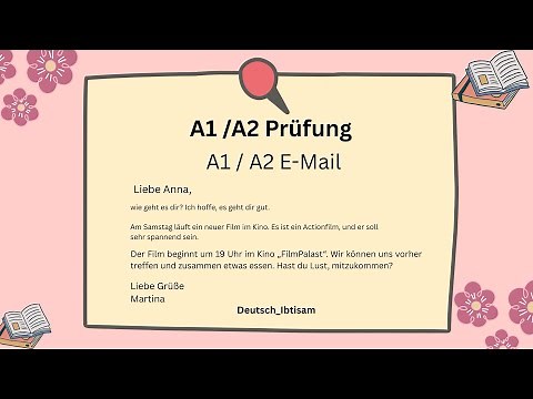 📩 A1/A2 E-Mail schreiben – So geht’s einfach und richtig!