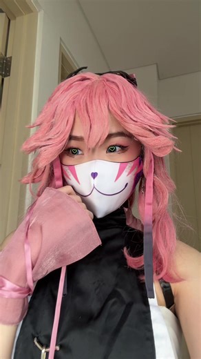 Yae Miko Cosplay and Wolf Cut Inspiration