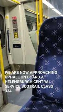 SCOTRAIL CLASS 334 HELENSBURGH CENTRAL SERVICE