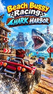 Shark Attack on the Track! 😱 | Beach Buggy Racing #gaming