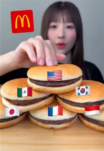 パート 30 | マクドナルドのハンバーガーを世界のアレンジで爆食い😋🍔🍟#mukbang #asmr #飯テロ #mcdonalds #hamburger