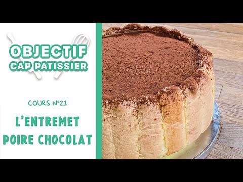 RECETTE DE LA CHARLOTTE POIRE CHOCOLAT