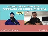 Ceramic Onlays from Preps, Temporaries and Bonding Protocols • Video • MEDtube.net