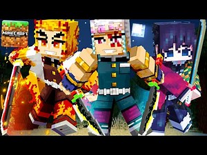 NEW! Minecraft Demon Slayer MOD Addon HASHIRA UPDATE! | MCPE Bedrock Edition