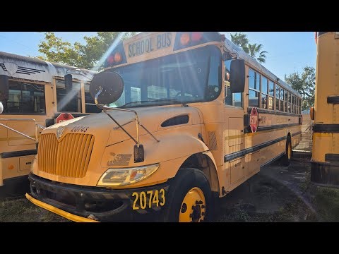 2008 International School Bue Powered with a DT Maxxforce Engine