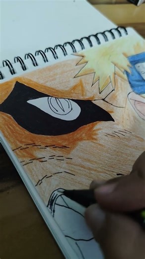 Naruto drawing very hard please like and subscribe and comment on next