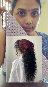 #crochet #trendingshorts #shorts #youtubeshorts #minivlog #bandanas #crochetforbeginners #diy