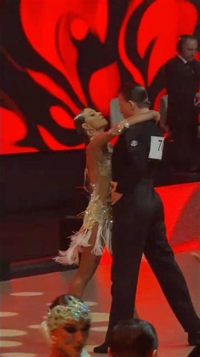 Samba | Ilya Sizov- Yana Annina | Russian championship 2026 | Professional Latin #練舞 #dance