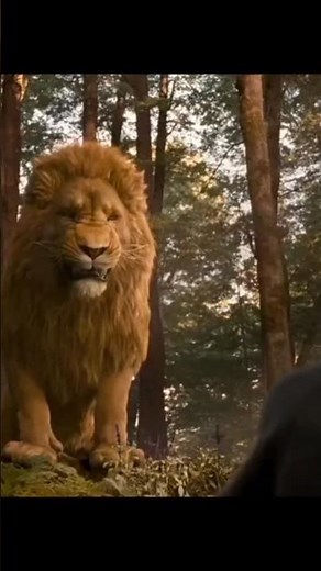 Aslan saved Lucy | The Chronicles of Narnia: Prince Caspian | #narnia #aslan #shorts