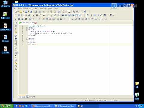 HTML w pół godziny cz. 1/2
