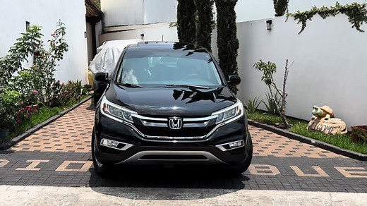 HONDA CRV 2016: Hermosa camioneta negra azulada en venta