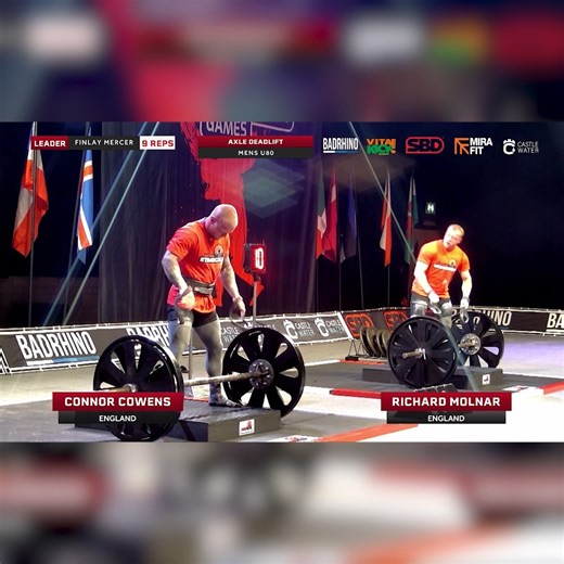 Deadlift machine Richard Molnar shows why he's the world record holder! 260kg for an smooth as silk 10 reps. Do you think you're one of the strongest people on the planet? Then submit your lifts and come and fight for a world strongest title! All rules and info for the online qualifiers at the link below. Officialstrongman.com/strongman-games 2025 Cerberus Strength Official Strongman Games 📍 College Park Center, Arlington, TX 🗓️ November 20-23, 2025 📺Livestream on Officialstrongman.com 🎟️ ht