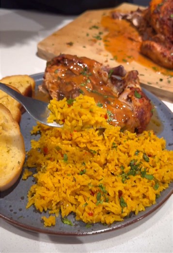 Easy Spicy Rice Recipe in less than 30 Minutes 🤤😍🍚 #spicyrice #foodtutorials #recipevideo #sahalessa #sahalessacooks