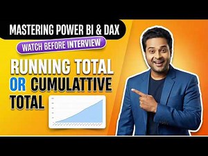 Calculate Running Total (Cumulative Total) in Power BI Using DAX | Step-by-Step