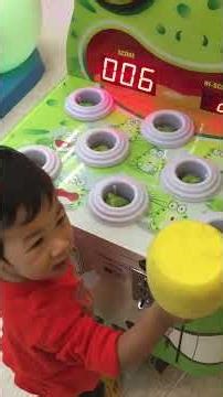 น้องบีมเล่นเกมส์ตีกบสนุกจังเลยครับ