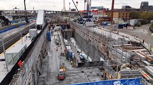 A traction power what? The traction power substation — or TPSS — is basically a power station for trains. Near Exhibition Station, this new electrical facility will take electricity from the main power grid and convert it into the type of power the future Ontario Line trains need to run. Similar electrical substations will be built along the Ontario Line so trains have a steady, reliable supply of power all the way along the route, helping keep trips smooth and on time. Near Exhibition Station, 