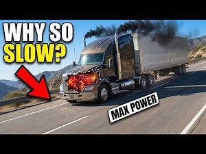 Why Do Trucks Struggle So Much Going Uphill?