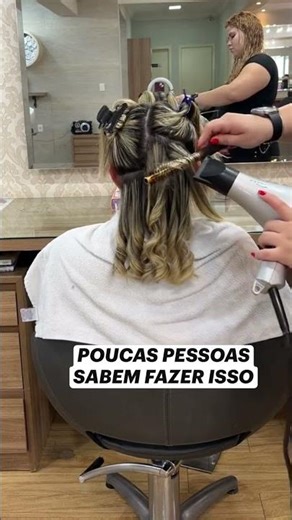 Escova profissional que deixa o cabelo perfeito 😍