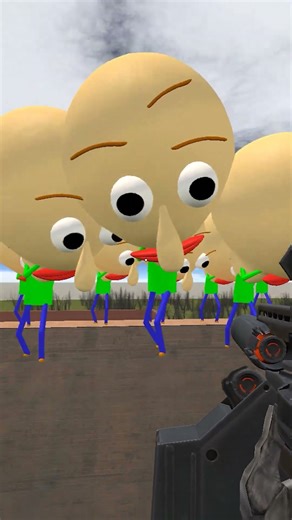 Giant Head Baldi Dance 😂 | GMod #gmod #shorts #baldi