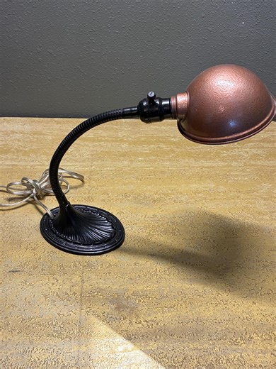 Antique Desk Lamp - Etsy