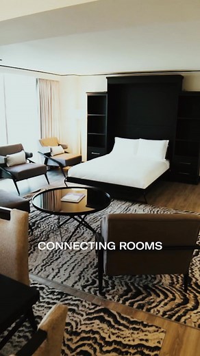 Embrace more space during your stay at Loews Hollywood Hotel with guaranteed connecting rooms & a daily dining credit. | Loews Hollywood Hotel